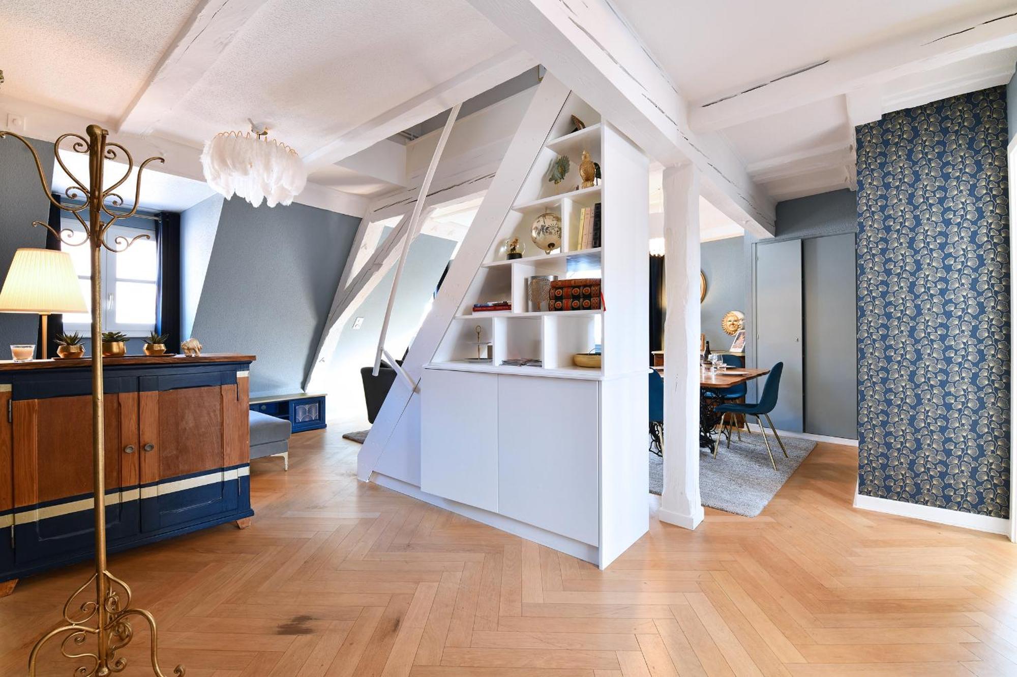 Romantique Appartement Fly Me To The Moon コルマール エクステリア 写真